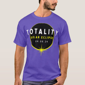 Astronomy Lovers Total Solar Eclipse 2024 Totality T-Shirt