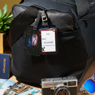 Astronomy Luggage Tag
