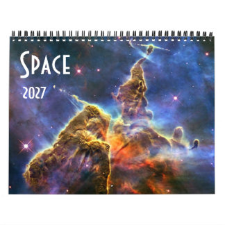 Astronomy NASA Space Universe Galaxy 2027 Sky Calendar