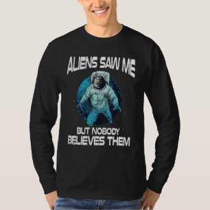 Astronomy Nebula Asteroid Saturn Earth T-Shirt