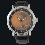Astronomy & Planet Mars Watch, Hubble / Space Watch<br><div class="desc">WATCH: Astronomy fashion gifts for outer space fans,  night sky watchers and crazy fun presents with planet Mars (credit to Nasa). You can easily personalised text / name.</div>