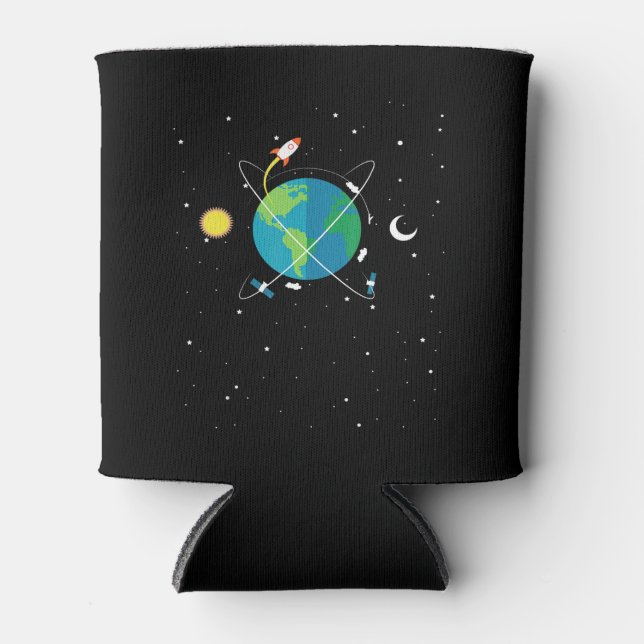 Astronomy Science Physic Chemistry Humour Space Can Cooler (Front)