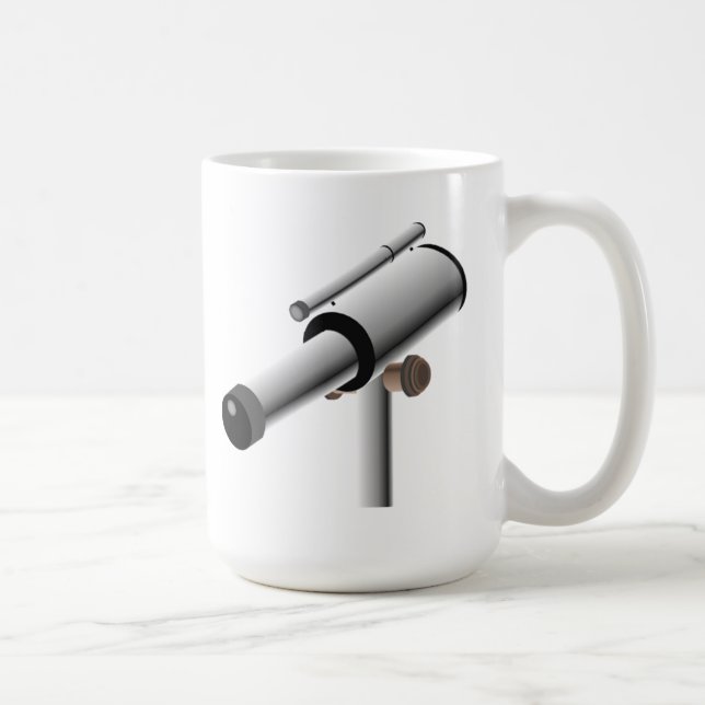 Astronomy Science Telescope Coffee Mug (Right)
