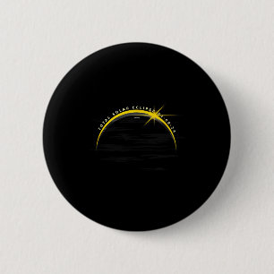 Astronomy solar eclipse april 2024 moon watch Astr 6 Cm Round Badge
