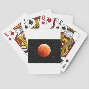 Astronomy & Space Moons Sky Peace Love Destiny Playing Cards