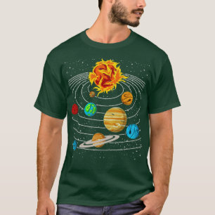 Astronomy Space Science Astronaut Universe Planets T-Shirt