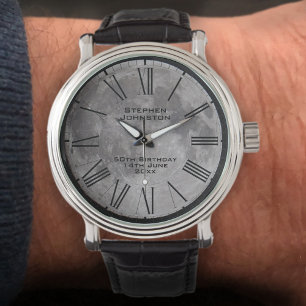 Astronomy Theme Full Moon to Personalize Watch