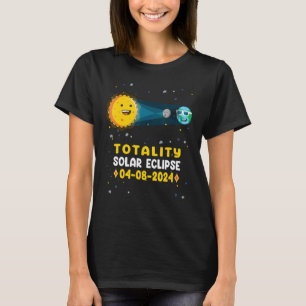 Astronomy  Total Solar Eclipse 2024 Totality 04 08 T-Shirt