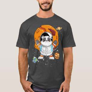 Astronomy Universe Astronaut Planets Asian Animal T-Shirt