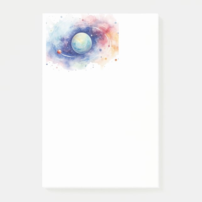  Astronomy universe nebula.  Post-it Notes (Front)