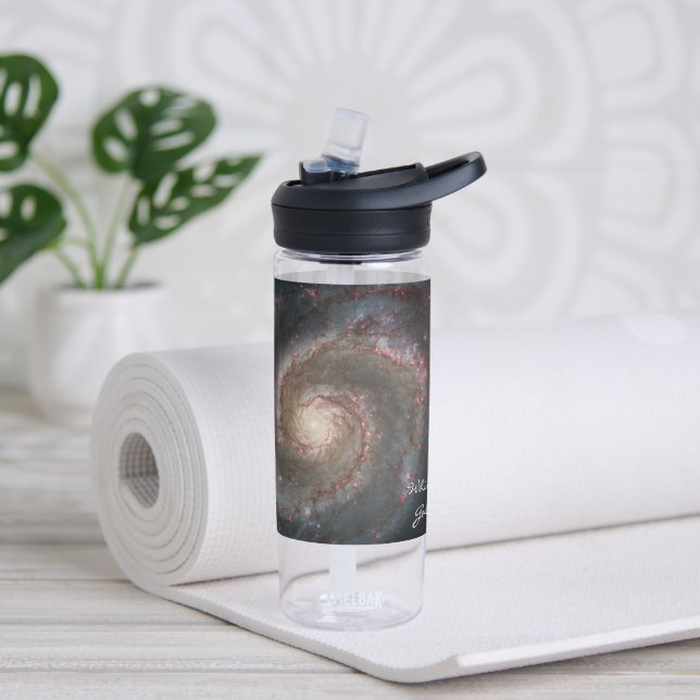 Astronomy & Whirpool Galaxy Spiral / Hubble Water Bottle (Yoga)