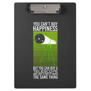 Astronomy - You Can't Buy Happiness Clipboard