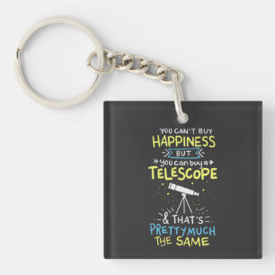 Astronomy - You Can't Buy Happiness Key Ring