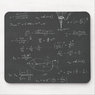 Astrophysics diagrams and formulas mouse mat