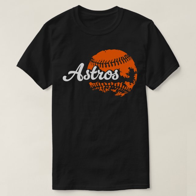 Astros Baseball 1 T-Shirt (Design Front)