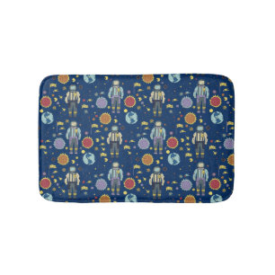 Astrounaut Space Man Colourful Bath Mat
