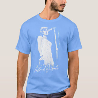 Astrud Gilberto Retro Original Fan Design T-Shirt