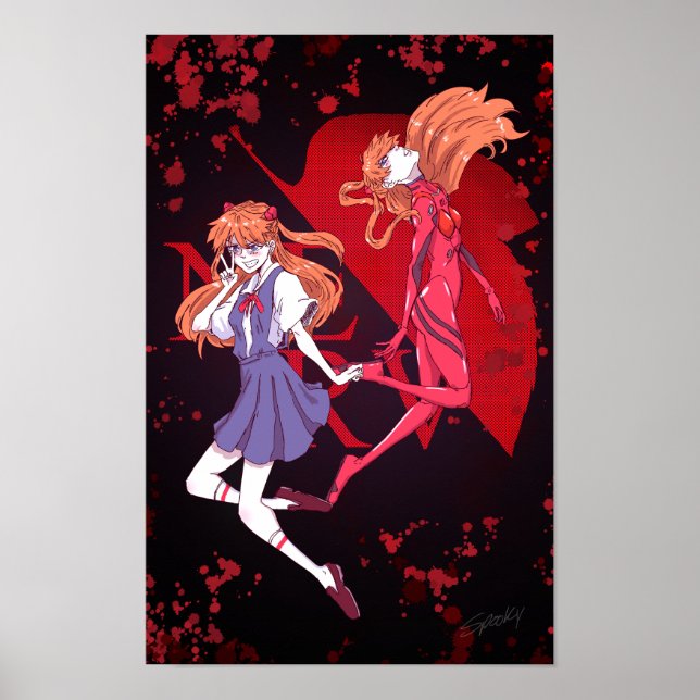 Asuka Langley Soryu Poster (Front)