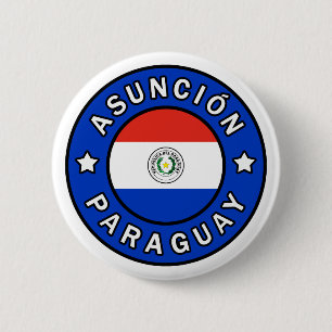 Asunción Paraguay 6 Cm Round Badge