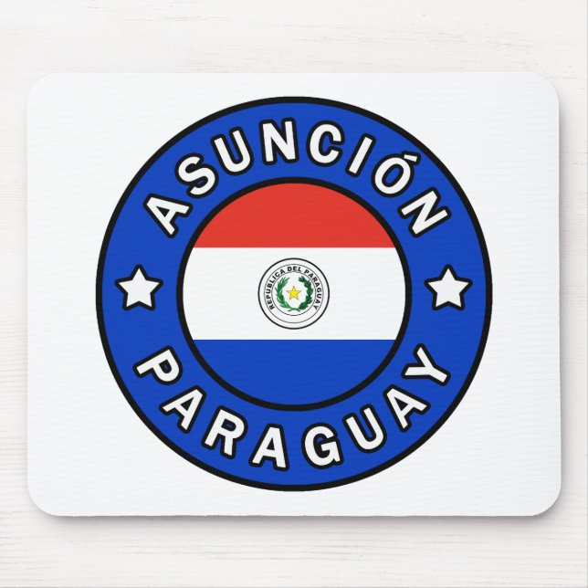 Asunción Paraguay Mouse Mat (Front)