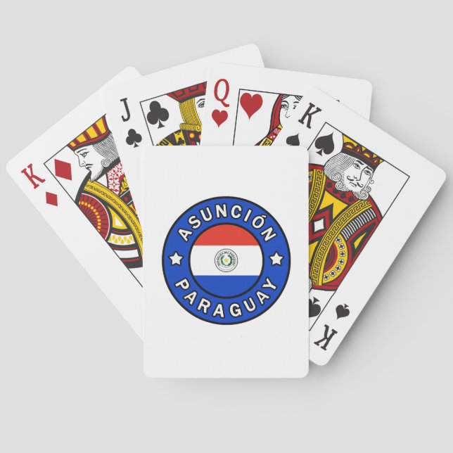 Asunción Paraguay Playing Cards (Back)