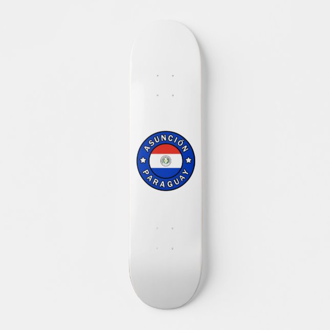 Asunción Paraguay Skateboard (Front)