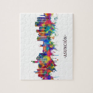 Asunción Paraguay Skyline Jigsaw Puzzle