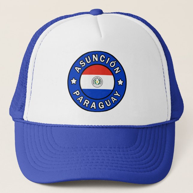 Asunción Paraguay Trucker Hat (Front)
