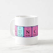 Asuncion periodic table name mug (Front Left)