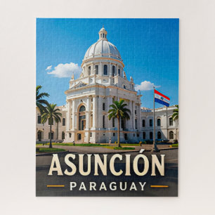 Asunción Riverside Charm and Paraguayan Heritage Jigsaw Puzzle