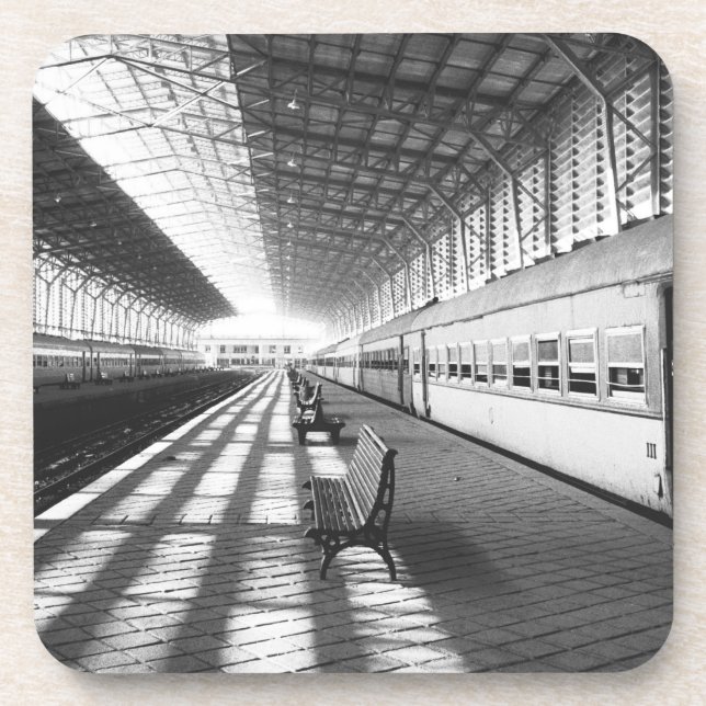 Aswan Egypt, Interior of Aswan Dam Train Station Coaster (Front)