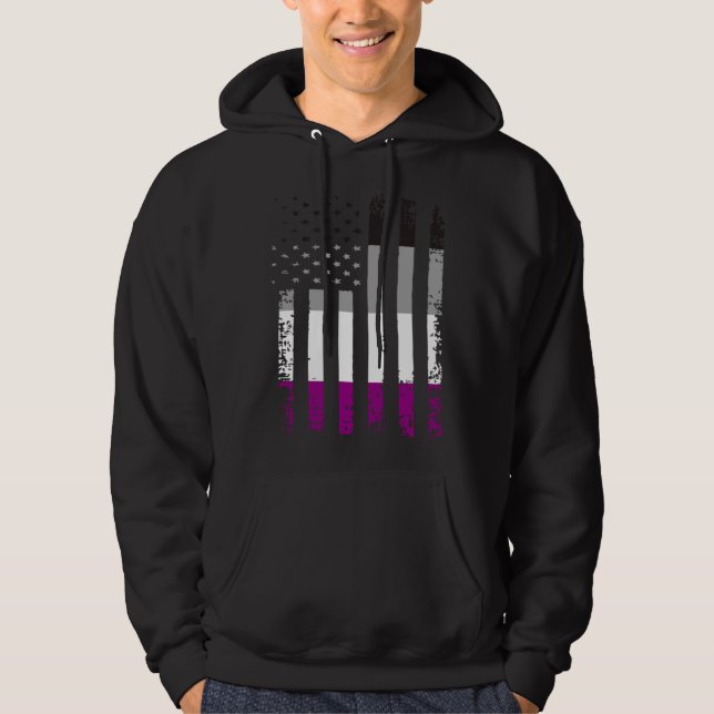 Asxual Flag Hoodie (Front)