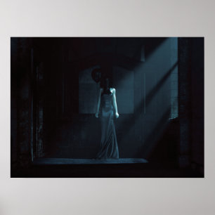 Asylum Demon Woman - Abstract Art - Poster