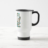 Asymmetrical Flute Travel Mug