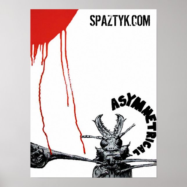 Asymmetrical Poster (Front)