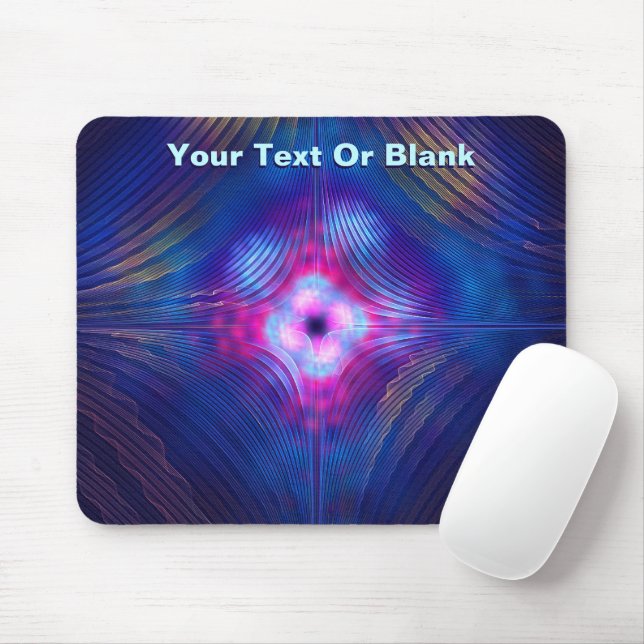 Asymptotic Groove Mouse Mat (With Mouse)