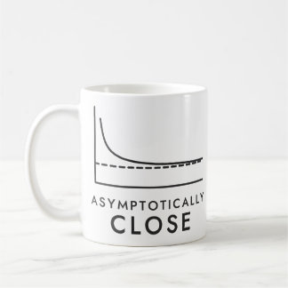 Asymptotically Close Calculus Graph Coffee Mug