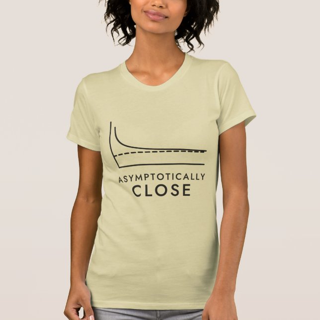 Asymptotically Close Calculus Graph T-Shirt (Front)