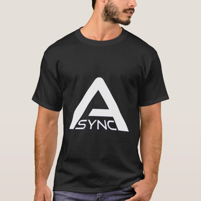 Async - Backrooms Pixels Research T-Shirt (Front)