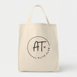 AT <3 Elite Club Grocery Tote