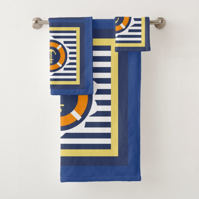 At Anchor Bath Towel Set (Insitu)