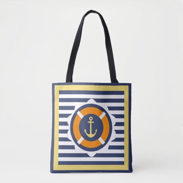 At Anchor Tote Bag (Front)