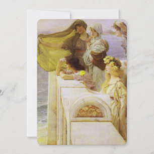 At Aphrodite's Cradle by Sir Lawrence Alma Tadema