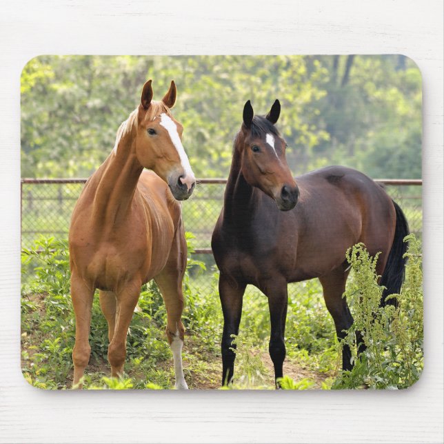 At Attention Mouse Mat (Front)