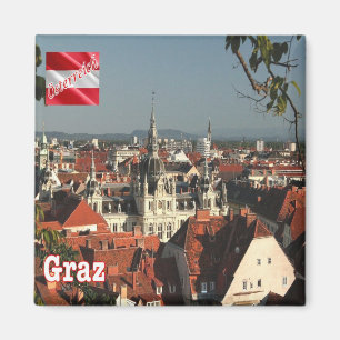 AT - Austria - Graz Magnet