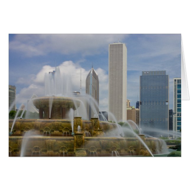 At Buckingham Fountain (Front Horizontal)