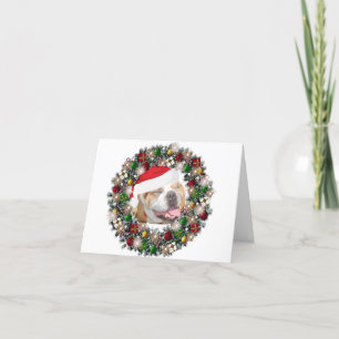 At Christmas - Bulldog Holiday Card