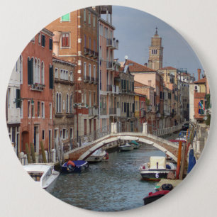 At Dorsoduro, Venice Italy 6 Cm Round Badge