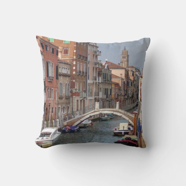 At Dorsoduro, Venice Italy Cushion (Front)
