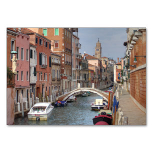 At Dorsoduro, Venice Italy Table Number